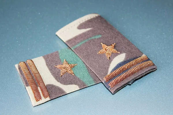 Officer Shoulder Boards — Stock Photo, Image