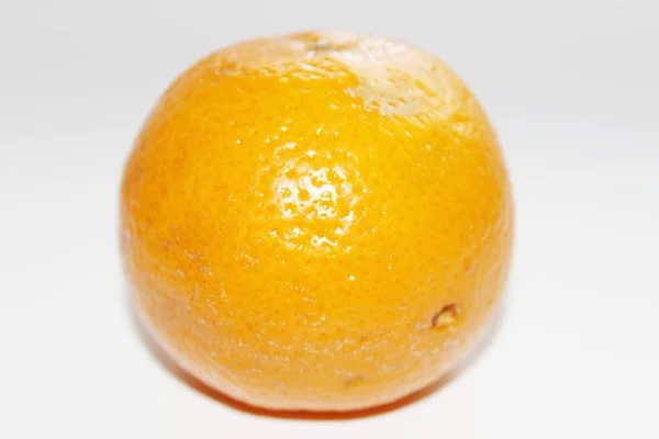 Mandarin sur fond blanc — Photo