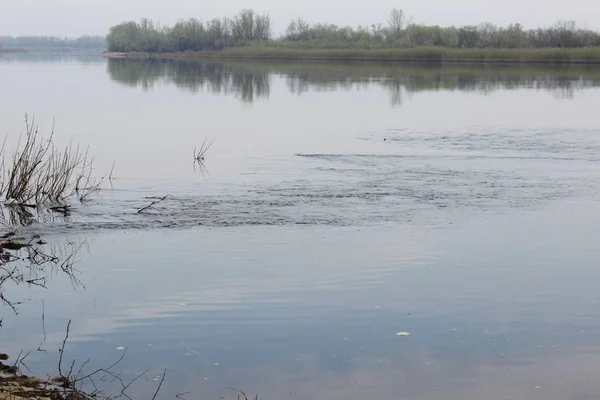 stock image river landscape water