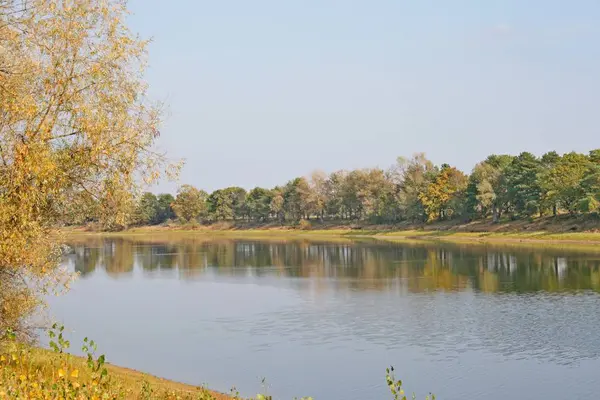 Bela floresta de outono — Fotografia de Stock