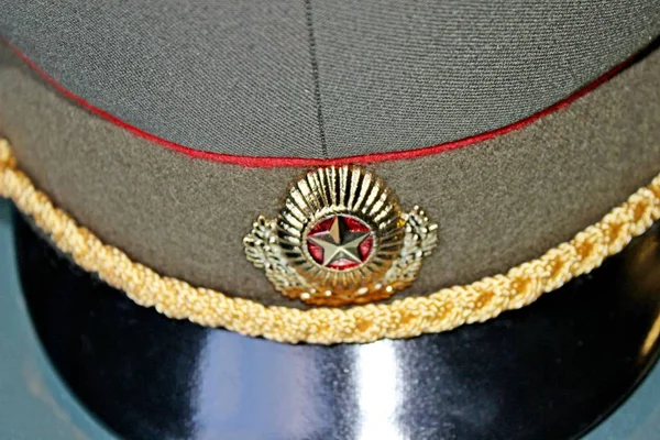 Gorra verde del ejército ruso — Foto de Stock