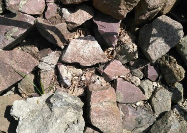 Taş zemin büyük kaldırım taşı yığını arka plan