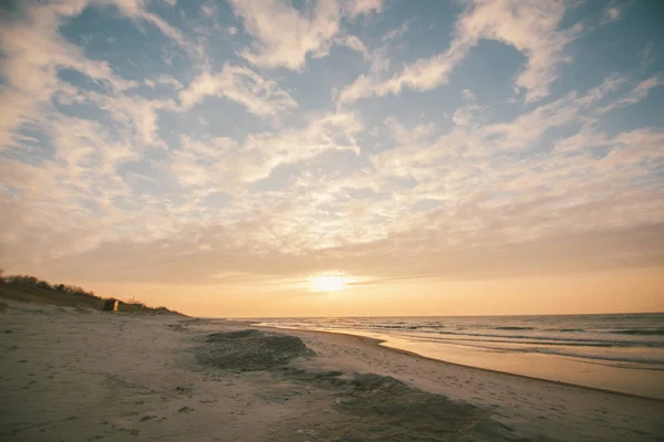 Beautiful Sunset Ocean Background — Stock Photo, Image