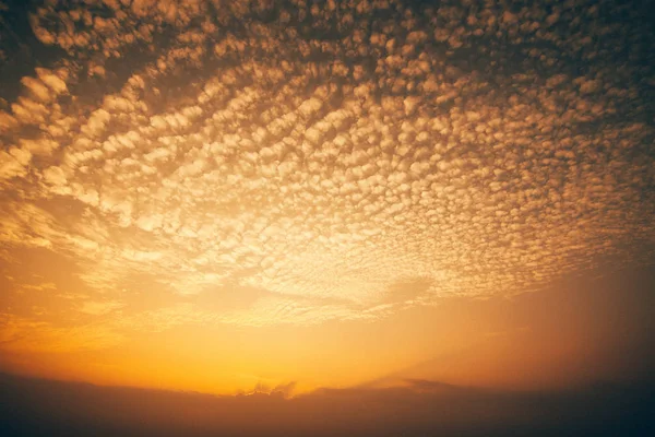 Красивое Небо Заката Заднем Плане — стоковое фото