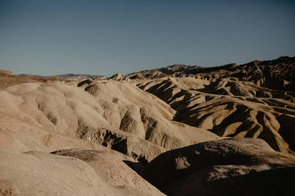 Desert Sandy Soil Hills Mountains — Stock Photo, Image