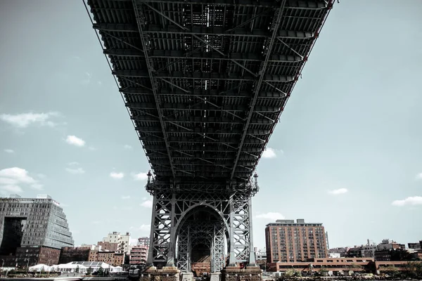 Puente Brooklyn Ciudad Nueva York — Foto de Stock