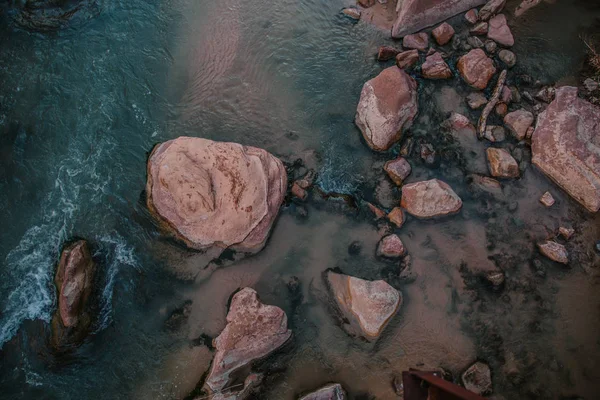 Water Stones Nature Background — Stock Photo, Image