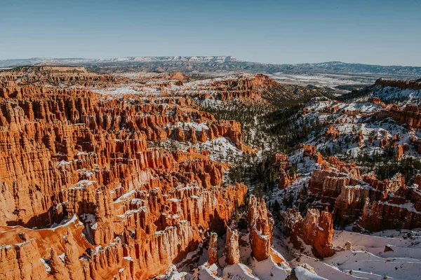 Переглянути Каньйон Брайс — стокове фото