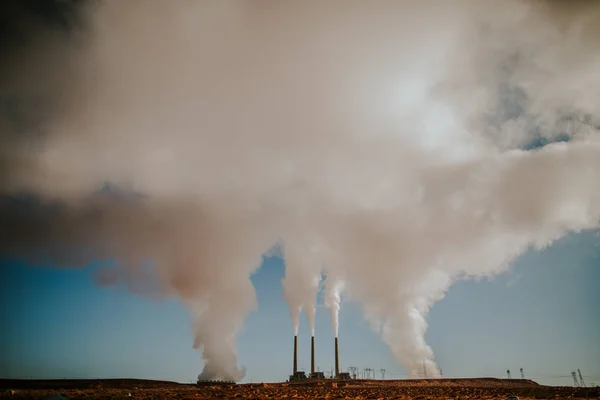 Industrial Plant Nature Background — Stock Photo, Image