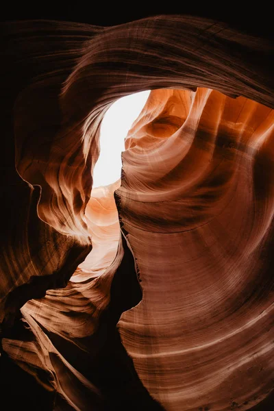 Colori Vivaci Roccia Arenaria Erosa Nel Canyon Stati Uniti Onda — Foto Stock