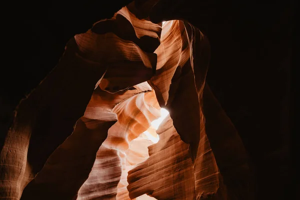 Żywe Kolory Erozji Piaskowców Rock Canyon Stany Zjednoczone Ameryki Czerwony — Zdjęcie stockowe