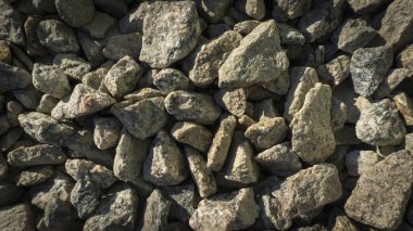 Ezilmiş kırık taş breakstone doku ve arka plan