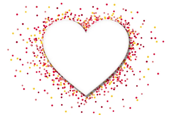 Valentine\'s day background with heart. Valentine\'s love card.