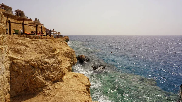 Red sea rocks Landscape in Sharm al shaikh Egypt