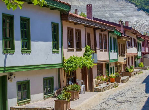 Misi Village Bursa Traditional Bursa Village Houses Gumustepe Nilufer Бурса — стоковое фото