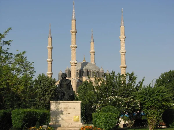 Mešita Selimiye Mimar Sinan Sochařství Edirne Turecko — Stock fotografie