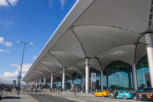 Istambul Turquia Novembro 2018 New Istanbul Airport Terminal Terceiro Aeroporto — Fotografia de Stock