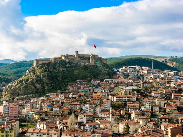 Kastamonu Kalesi ve Kastamonu şehir manzaralı