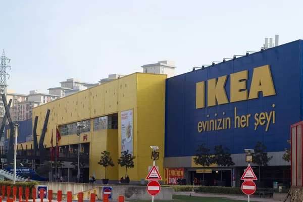 Bayrampasa Estambul Turquía Diciembre 2018 Ikea Store Forum Istanbul Shopping — Foto de Stock