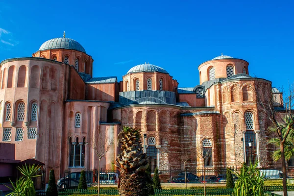 Molla Zeyrek Moskén Pantocrator Kloster Kyrka Distriktet Fatih Istanbul Turkiet — Stockfoto