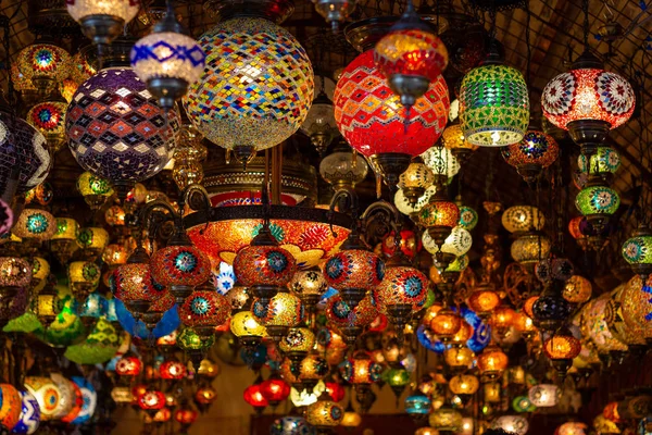 Grand Bazaar Istanbul Traditional Souvenirs — Stock Photo, Image