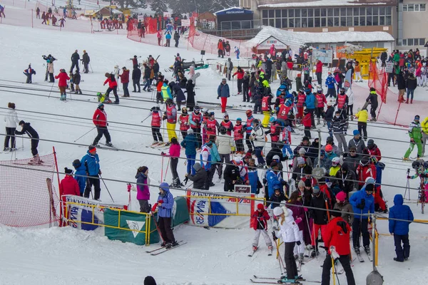 Uludag Bursa Turkey January 2019 Uludag Ski Resort Hotels Area — Stock Photo, Image