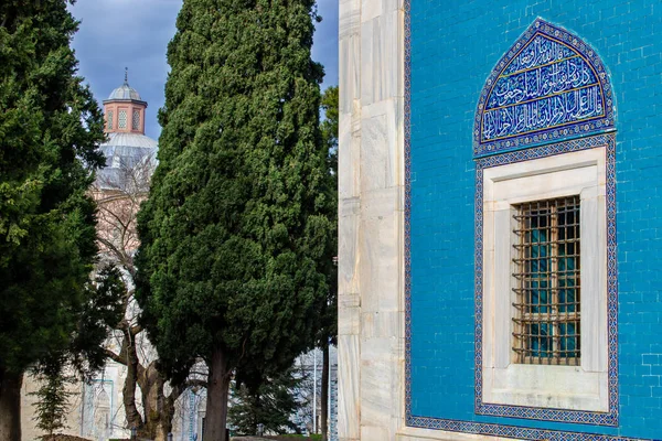 Bursa Turecko Leden 2019 Yesil Turbe Hrobky Jesil Mešita — Stock fotografie