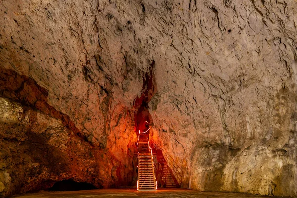 Entrée Grotte Oylat Bursa Turquie — Photo