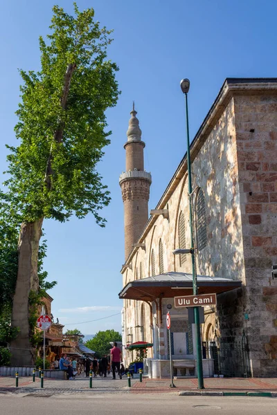 Бурса Турция Июня 2020 Года Вид Мечеть Улу Ками Бурса — стоковое фото