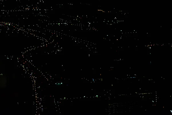 Great Mystery Night View Toronto City High Many Tiny Colourful — Stock Photo, Image