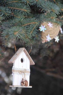 Noel oyuncaklar. Ev. Sunar. 