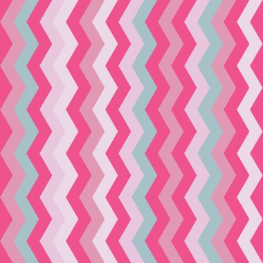 Mavi, pembe renk Chevron Seamless modeli yineleyin. Mavi ve pembe sembol, zig zag desen. Dijital kağıt, kumaş, arka planında, kaydırma için sonsuz doku.