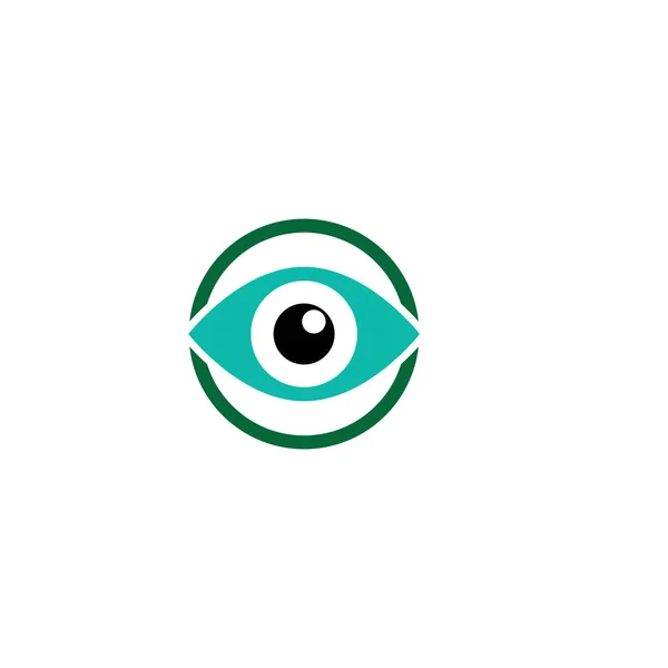 Logo Simboli Cura Degli Occhi Modello Icone Vettoriali App — Vettoriale Stock