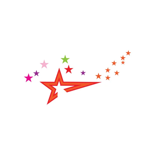 Návrh Vektorové Ikony Symbolu Star Logo — Stockový vektor