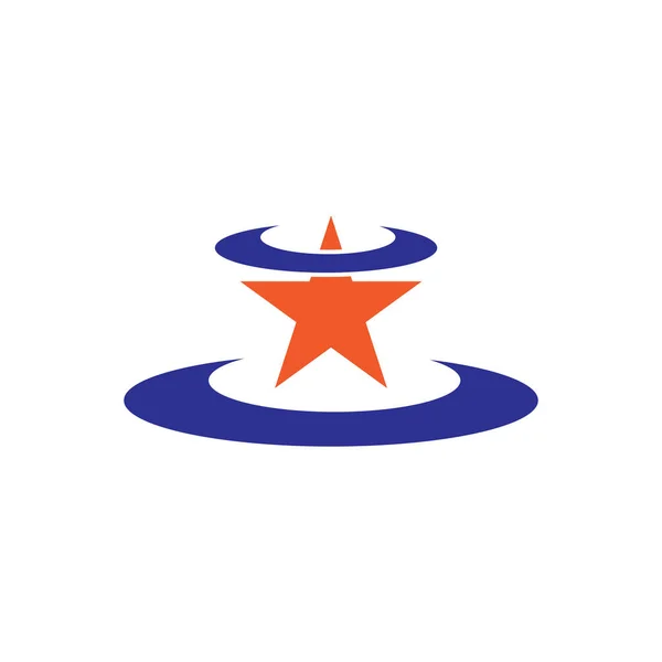 Návrh Vektorové Ikony Symbolu Star Logo — Stockový vektor