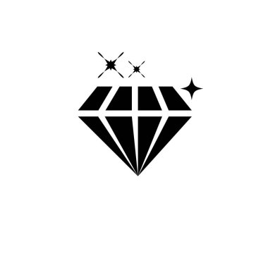 Diamond Logo Şablonu vektör çizimi tasarımı