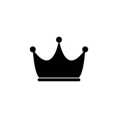Crown Logo Şablonu vektör çizimi