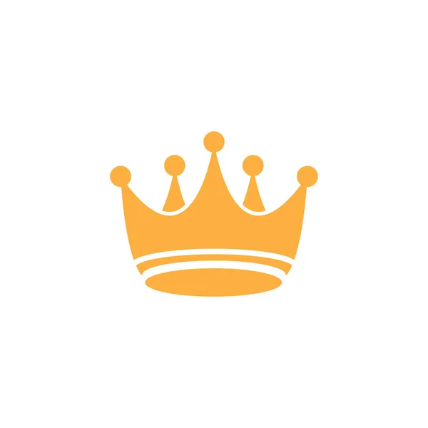 Векторная Иллюстрация Шаблона Crown Logo — стоковый вектор