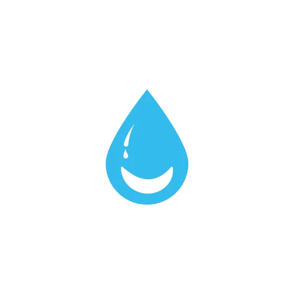 Water Drop Logo Template Vector Illustration Design — Stock Vector