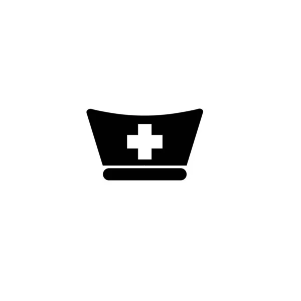 Médico Cruz Saludable Logotipo Plantilla Vector Icono — Vector de stock