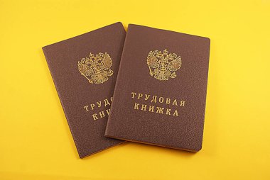 Emek belge, renkli bir arka plan üzerinde iş deneyimi.