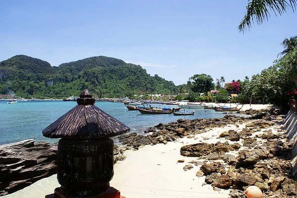 Plage Tropicale Sur Île Thaïlande Océan — Photo