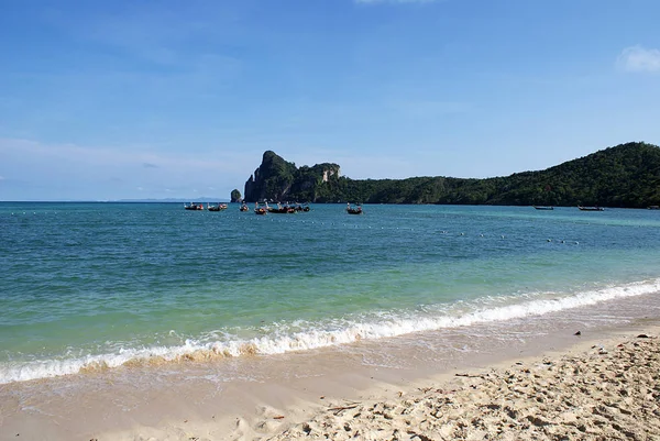 Spiaggia Tropicale Sull Isola Della Thailandia Oceano — Foto Stock