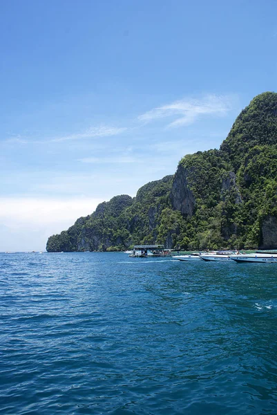 Isla Océano Tailandia Yates Barcos — Foto de Stock