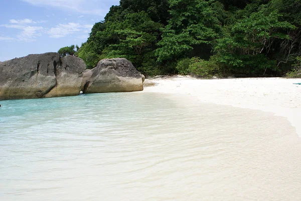 Tropisch Strand Het Eiland Thailand Oceaan — Stockfoto