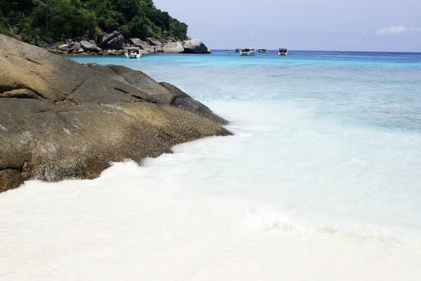 Spiaggia Tropicale Sull Isola Della Thailandia Oceano — Foto Stock