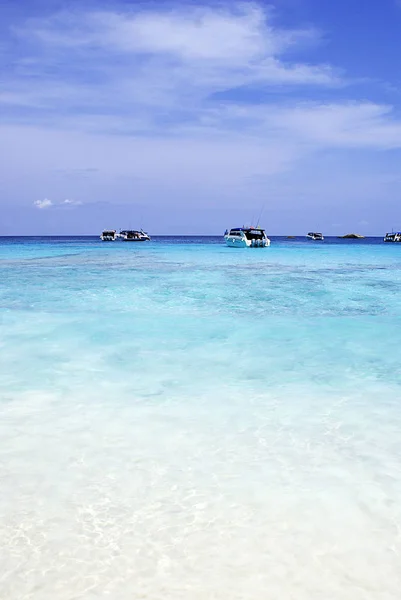 Spiaggia Tropicale Sull Isola Della Thailandia Oceano — Foto Stock