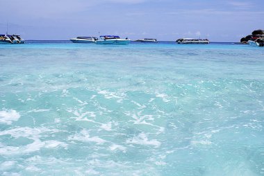 Ada okyanus, Tayland, yat ve tekne içinde.