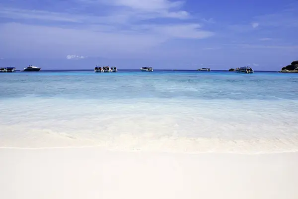 Spiaggia Tropicale Sull Isola Della Thailandia Oceano — Foto Stock