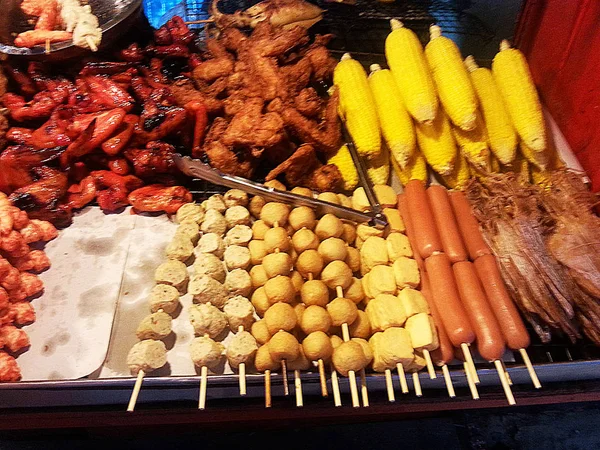 Tailândia Comida Rua Fast Food Asiático — Fotografia de Stock